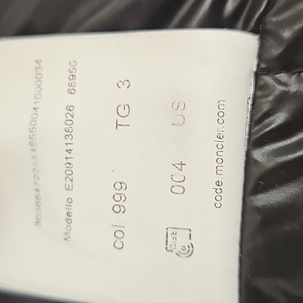 Moncler mens jacket